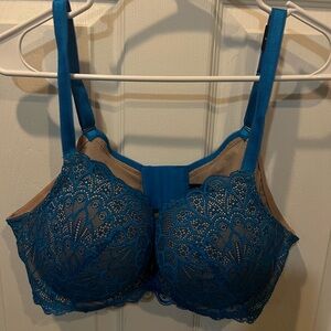Torrid Blue Perfect T-shirt 42B Nwt Lace